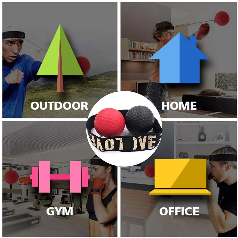 Boxing Head-mounted Ball